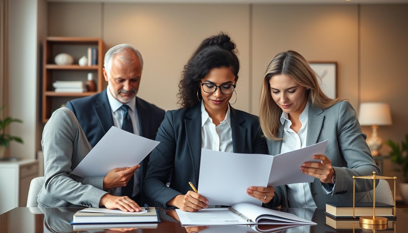 Real estate ownership transfer documents and closing confirmation